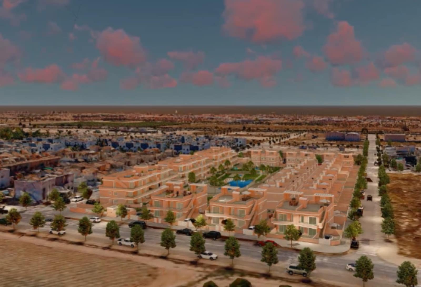 3 sypialnia Dom na sprzedaż w Pilar de la Horadada z basenem garażem - 299 900 € (Ref: 9230273)