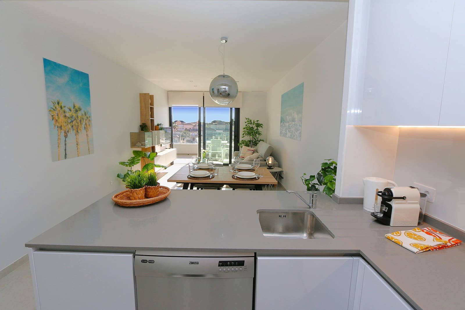 2 sypialnia Apartament na sprzedaż w Playa Flamenca z basenem - 397 000 € (Ref: 9272153)