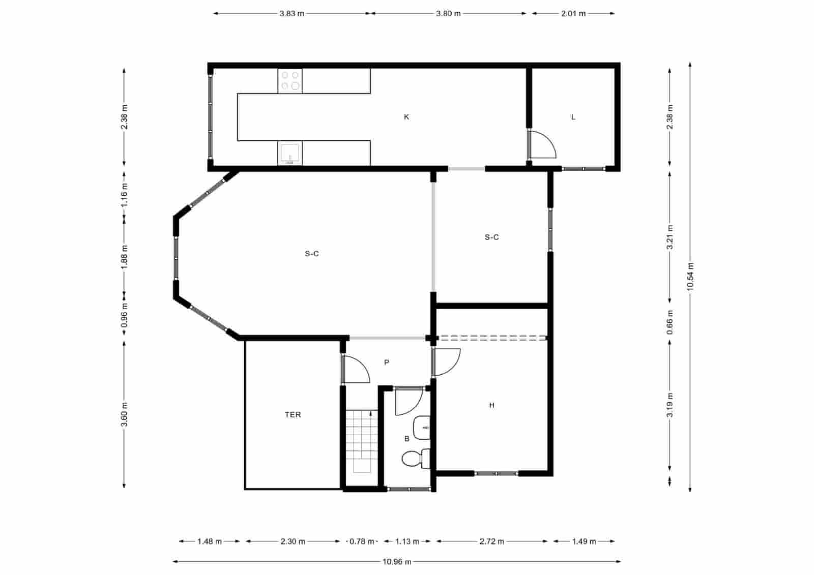 5 soveværelse Villa til salg i Playa Flamenca med swimmingpool garage - € 350.000 (Ref: 9317154)