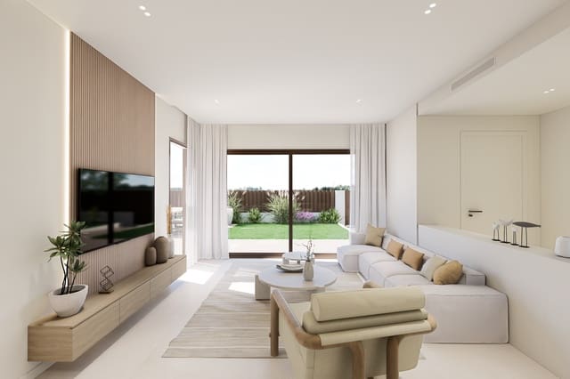 3 quarto Moradia para venda em Las Lomas de Rame - Bahía Bella, Los Alcázares com piscina garagem - 599 000 € (Ref: 9377808)