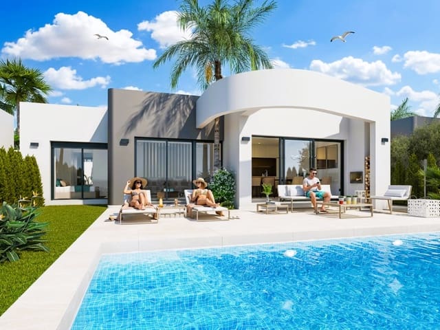 3 soveværelse Villa til salg i Las Lomas de Rame - Bahía Bella, Los Alcázares med swimmingpool garage - € 550.000 (Ref: 9377809)