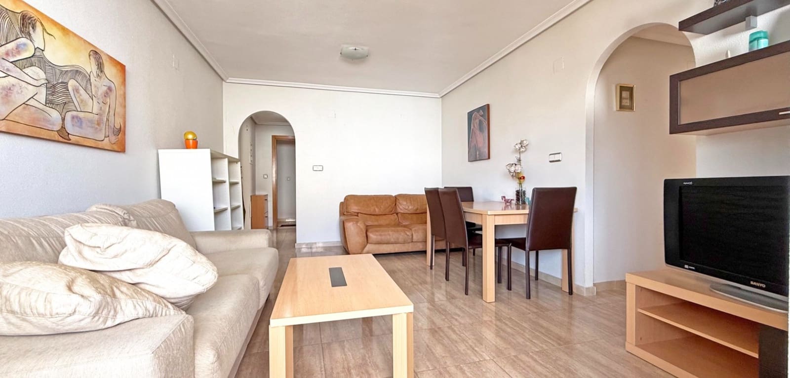 3 sypialnia Apartament na sprzedaż w Torrevieja z basenem - 185 000 € (Ref: 9393752)