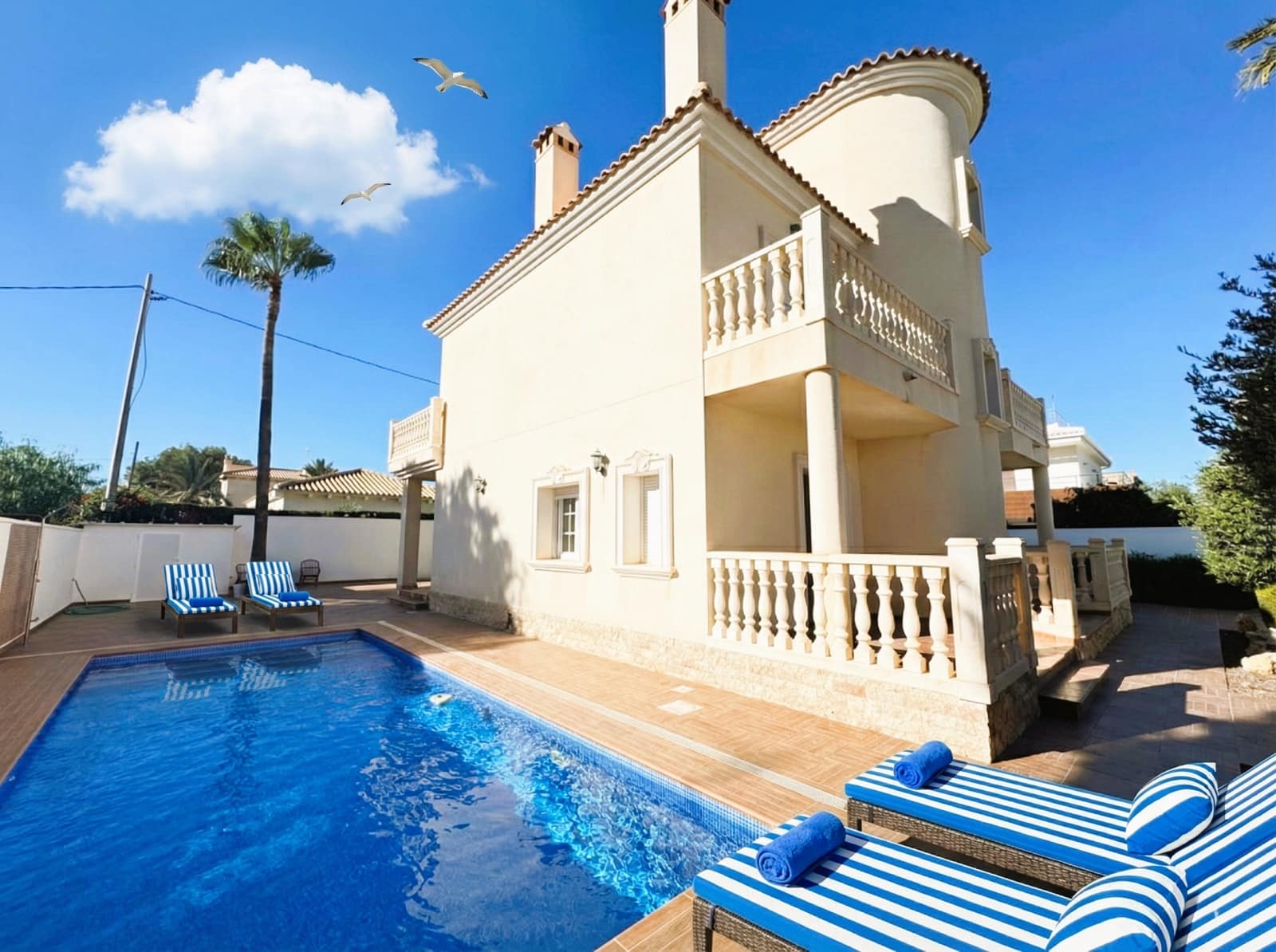 4 sypialnia Willa na sprzedaż w Cabo Roig z basenem - 910 000 € (Ref: 9452481)