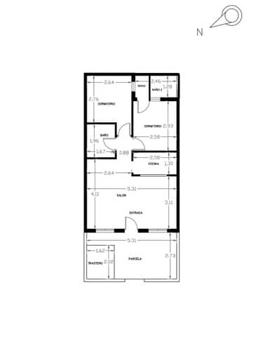 2 camera da letto Casa in vendita in La Siesta, Torrevieja - 129.969 € (Rif: 9452746)