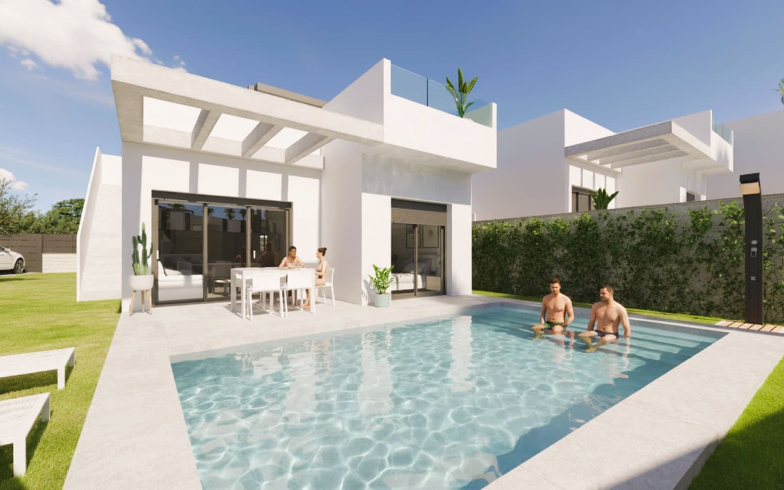 3 bedroom Villa for sale in Algorfa with pool garage - € 445,000 (Ref: 9476286)