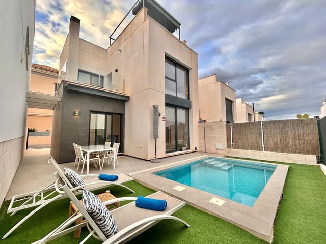 3 sypialnia Willa na sprzedaż w Villamartin, Orihuela z basenem garażem - 329 900 € (Ref: 9553225)