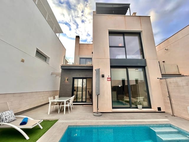 3 sypialnia Willa na sprzedaż w Villamartin, Orihuela z basenem garażem - 329 900 € (Ref: 9553225)