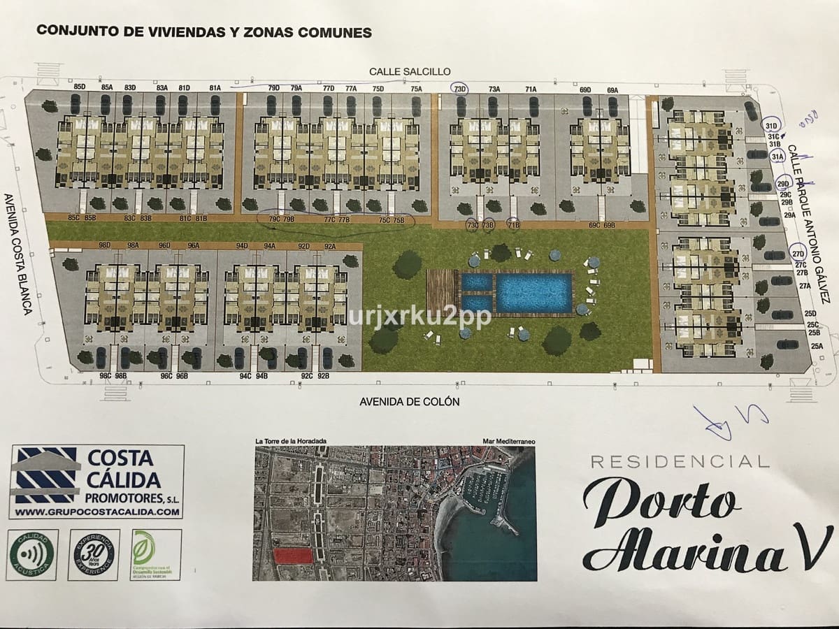 3 camera da letto Attico in vendita in Torre de la Horadada con piscina garage - 389.000 € (Rif: 9607034)