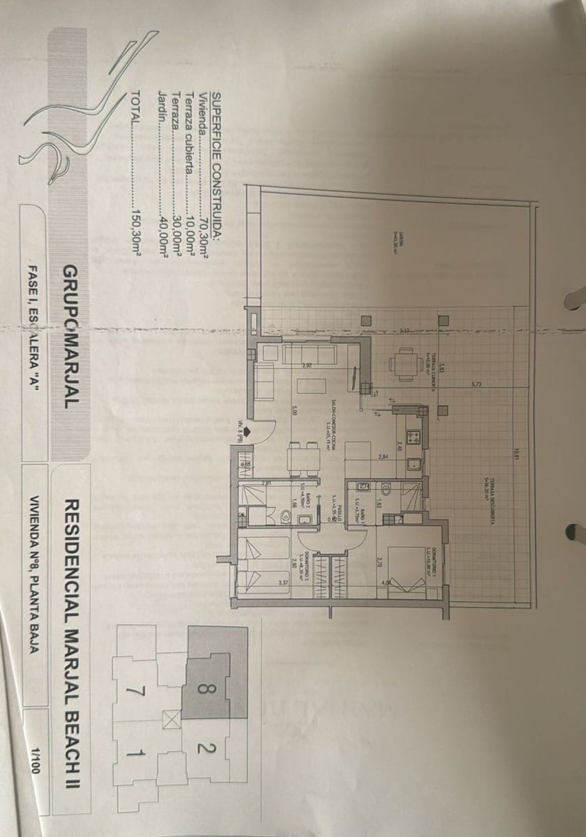 2 chambre Appartement à vendre à Guardamar del Segura avec piscine garage - 260 000 € (Ref: 9728465)