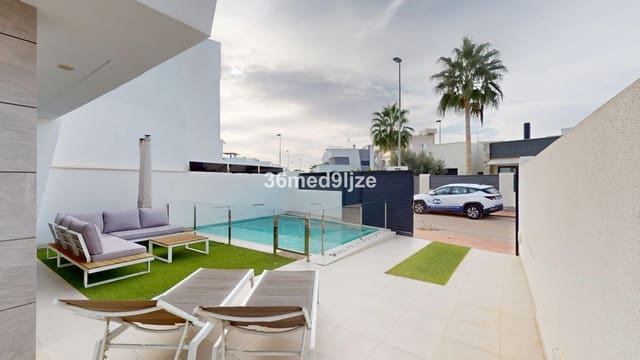 3 quarto Moradia para venda em Santiago de la Ribera, San Javier com piscina garagem - 384 000 € (Ref: 9729542)