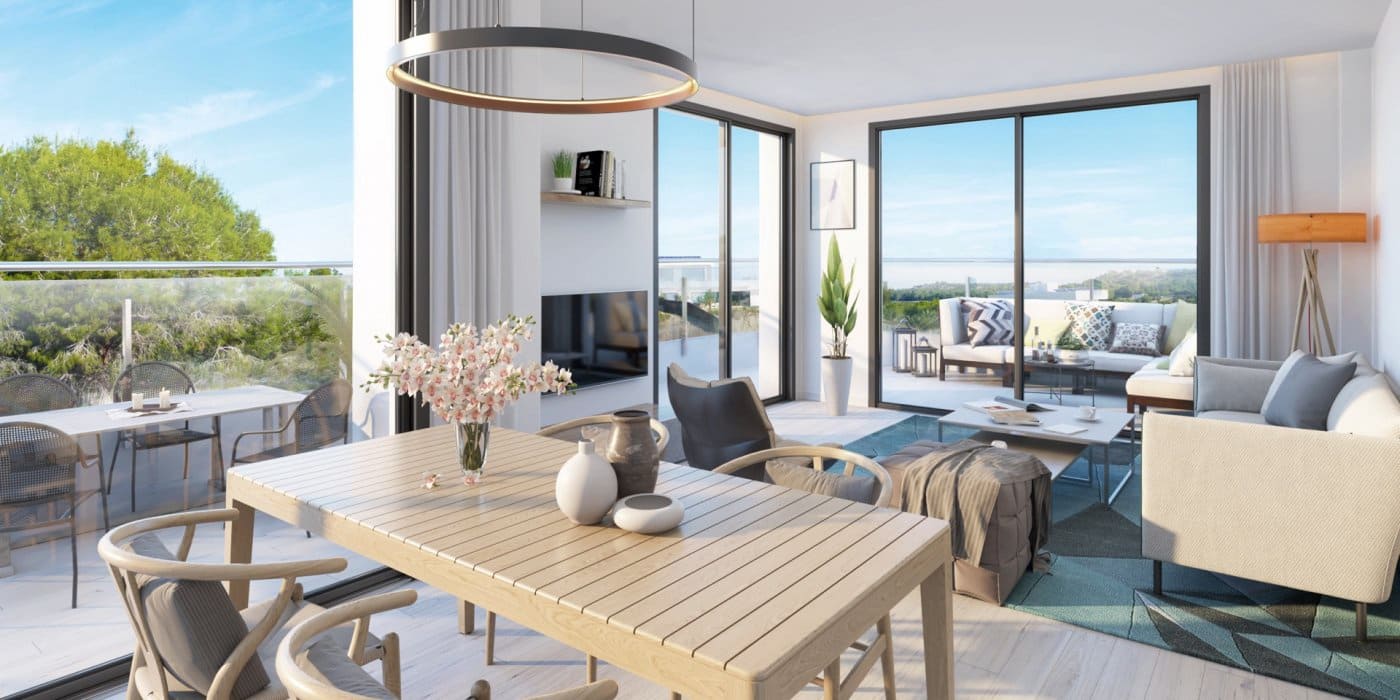 2 makuuhuone Huoneisto myytävänä paikassa Playa Flamenca mukana uima-altaan 
autotalli - 380 000 € (Ref: 9915163)