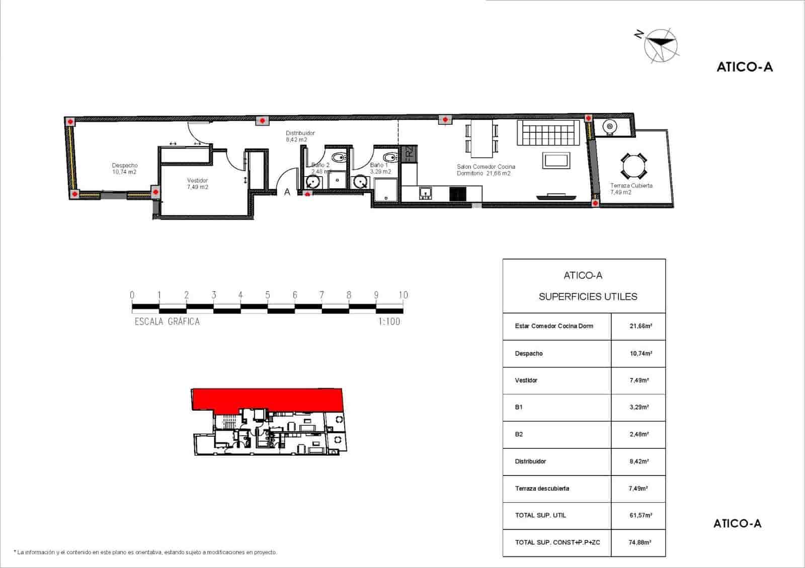 2 soveværelse Penthouse til salg i Torrevieja med swimmingpool - € 290.000 (Ref: 9980117)