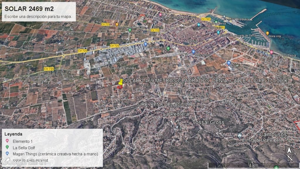 Area Edificabile in vendita in Denia - 277.000 € (Rif: 8598507)