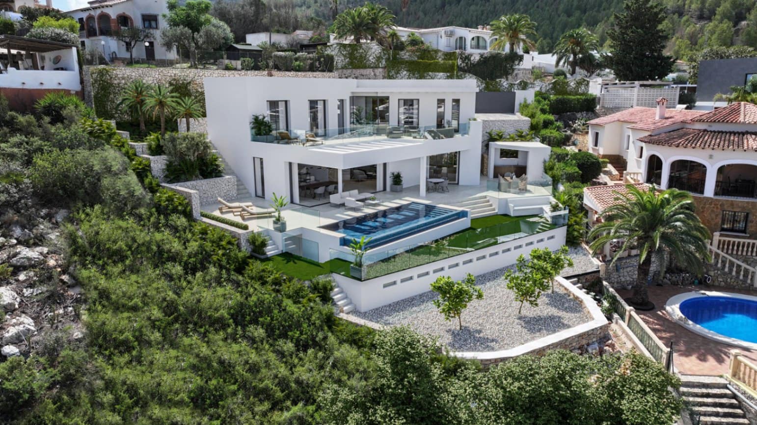 4 soverom Villa til salgs i Denia med svømmebasseng garasje - € 1 590 000 (Ref: 8653859)