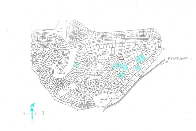 Building Plot for sale in Pedreguer - € 500,000 (Ref: 5860047)