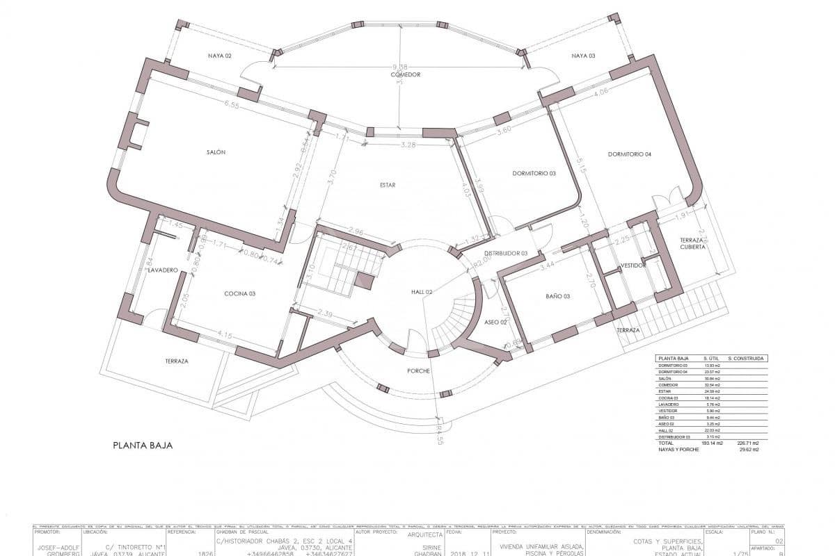 5 sovrum Villa till salu i Javea / Xabia - 1 695 000 € (Ref: 7477554)