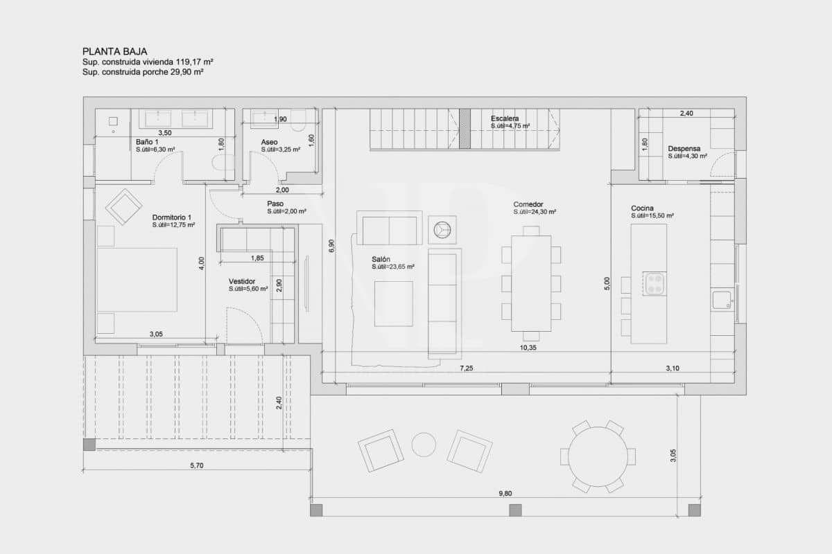Chalet de 4 habitaciones en Javea / Xàbia en venta con piscina - 978.000 € (Ref: 8878983)