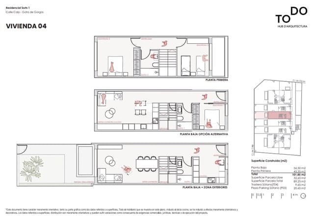 2 bedroom Townhouse for sale in Gata de Gorgos - € 269,000 (Ref: 9331820)