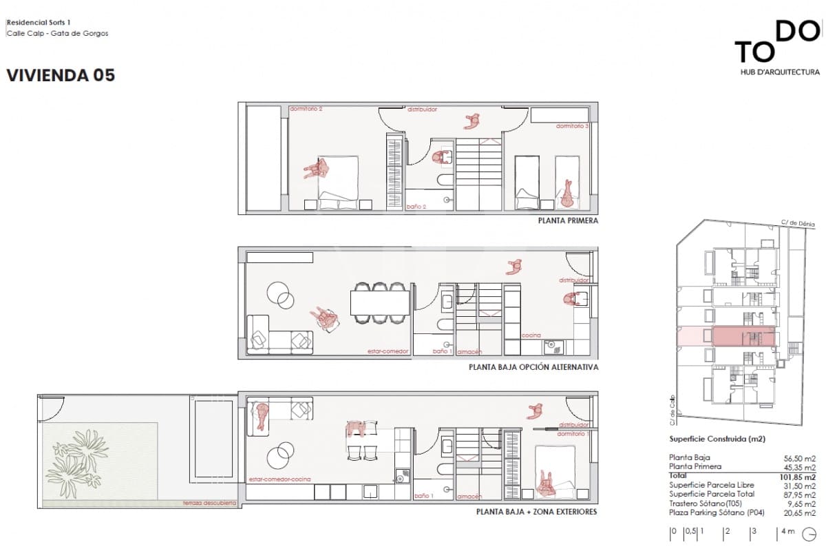 3 camera da letto Casa in vendita in Gata de Gorgos - 279.000 € (Rif: 9331820)