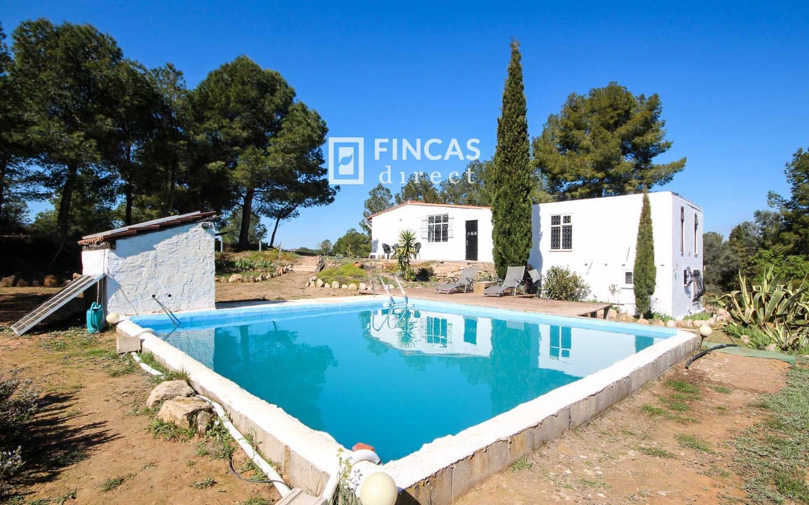3 Zimmer Finca/Landgut zu verkaufen in Flix mit Pool - 149.000 € (Ref: 8451551)