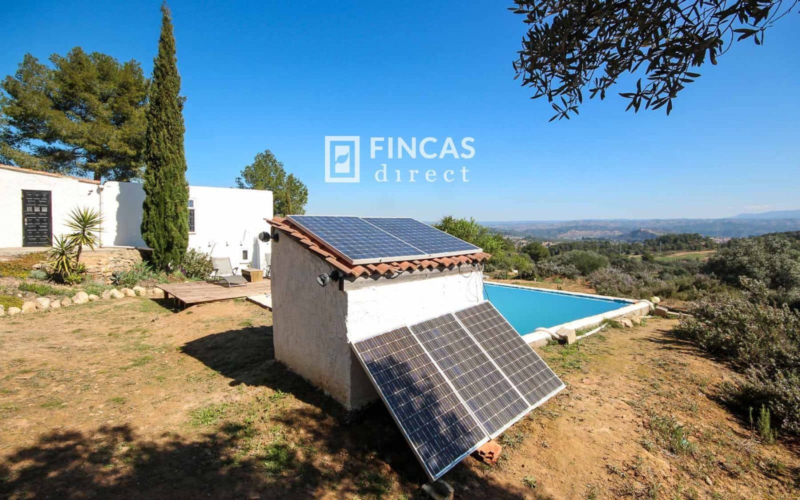 3 Zimmer Finca/Landgut zu verkaufen in Flix mit Pool - 149.000 € (Ref: 8451551)