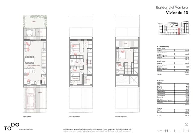3 sypialnia Dom szeregowy na sprzedaż w Dénia z basenem garażem - 395 000 € (Ref: 9784337)