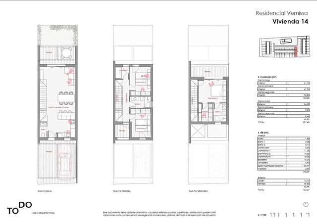 3 sypialnia Dom szeregowy na sprzedaż w Dénia z basenem garażem - 395 000 € (Ref: 9784337)