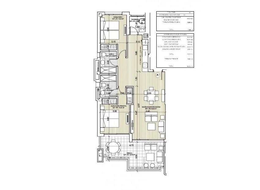 2 soverom Leilighet til salgs i Orihuela Costa med svømmebasseng garasje - € 279 900 (Ref: 10009821)