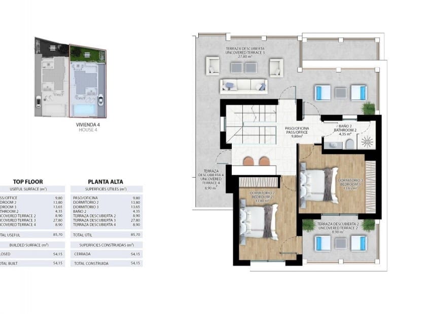 3 soverom Villa til salgs i Alfaz del Pi / L'Alfas del Pi med svømmebasseng garasje - € 780 000 (Ref: 10120283)