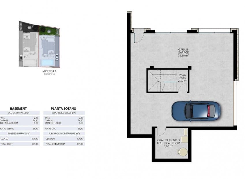 3 soverom Villa til salgs i Alfaz del Pi / L'Alfas del Pi med svømmebasseng garasje - € 780 000 (Ref: 10120283)