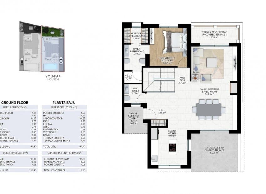 3 soverom Villa til salgs i Alfaz del Pi / L'Alfas del Pi med svømmebasseng garasje - € 780 000 (Ref: 10120283)