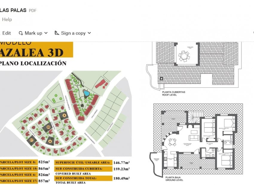 3 bedroom Villa for sale in Fuente Alamo de Murcia with pool - € 320,000 (Ref: 10124990)