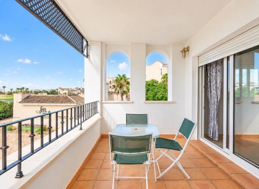 2 quarto Apartamento para venda em La Manga Club com piscina - 135 000 € (Ref: 10132938)