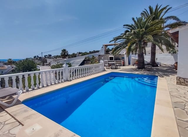 4 soverom Villa til salgs i Benissa med svømmebasseng garasje - € 695 000 (Ref: 10165413)