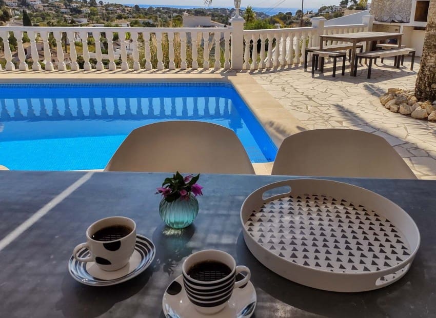 4 soverom Villa til salgs i Benissa med svømmebasseng garasje - € 695 000 (Ref: 10165413)