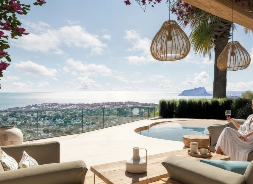 4 Zimmer Villa zu verkaufen in Moraira mit Pool - 2.795.000 € (Ref: 10183949)
