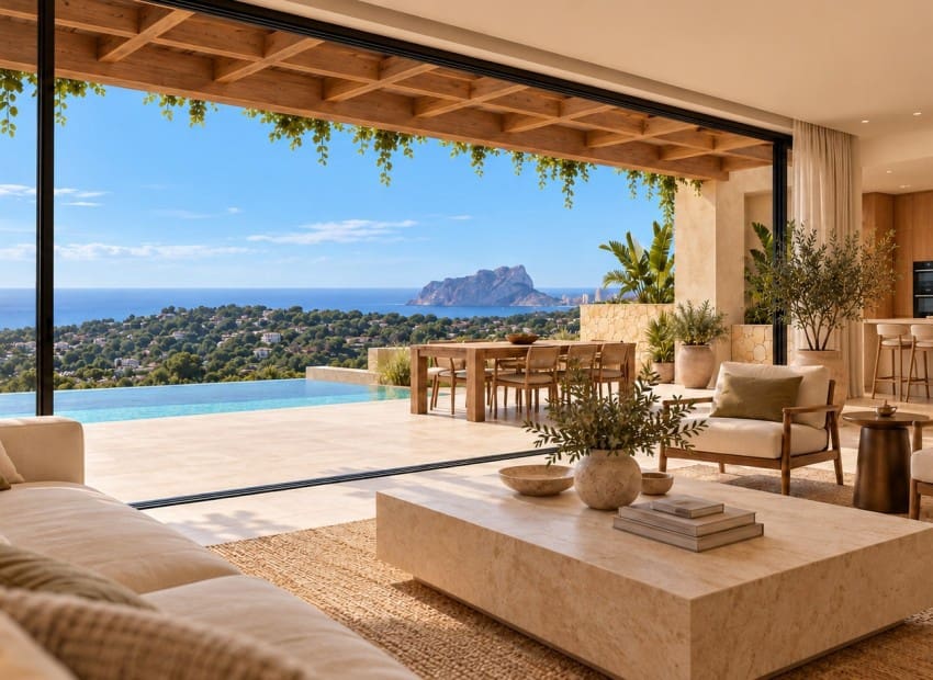 4 slaapkamer Villa te koop in Moraira met zwembad garage - € 3.590.000 (Ref: 10183950)