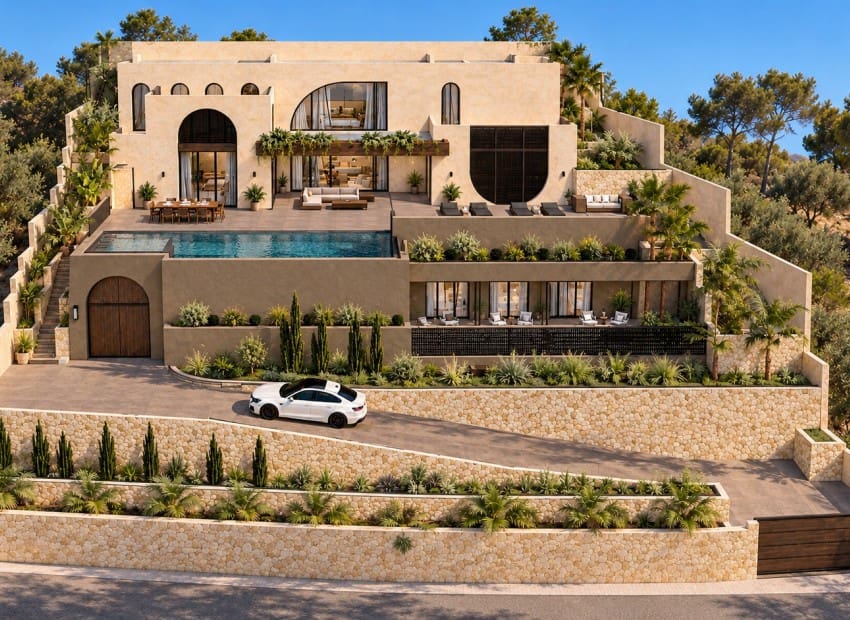 4 slaapkamer Villa te koop in Moraira met zwembad garage - € 3.590.000 (Ref: 10183950)
