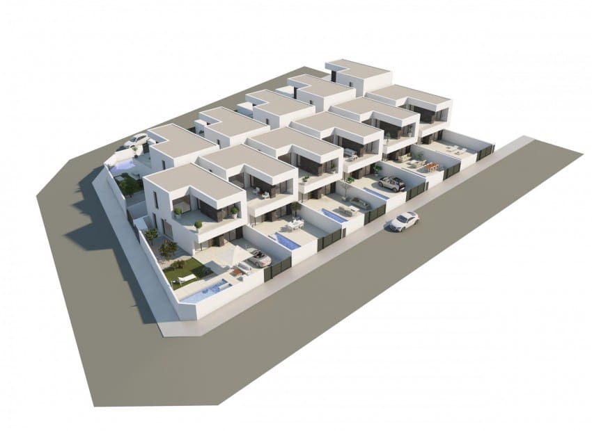 2 sovrum Villa till salu i Benijofar med pool - 359 900 € (Ref: 1842130)