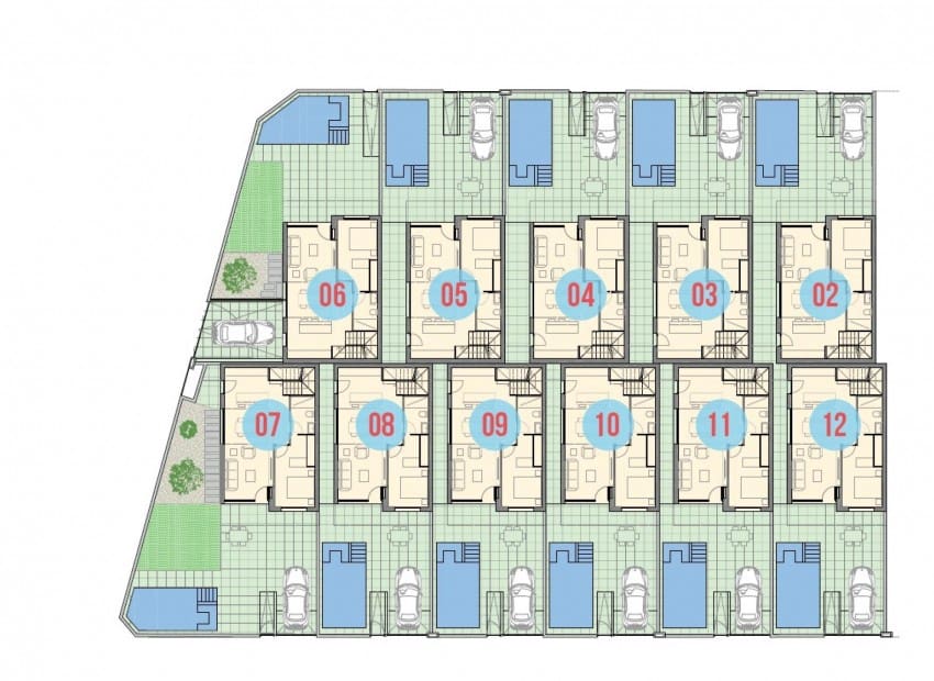 2 sovrum Villa till salu i Benijofar med pool - 359 900 € (Ref: 1842130)
