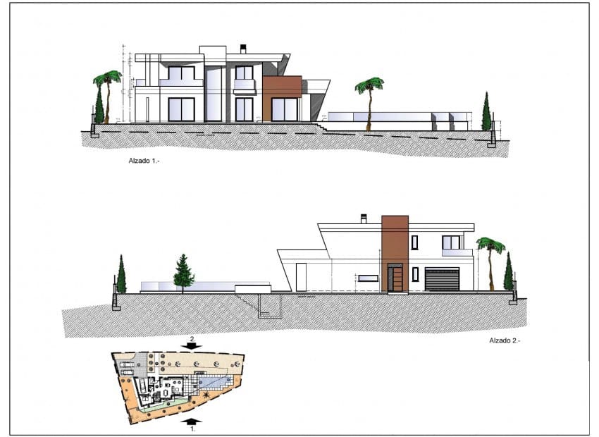 4 slaapkamer Villa te koop in Calpe / Calp met zwembad garage - € 1.289.000 (Ref: 1913961)