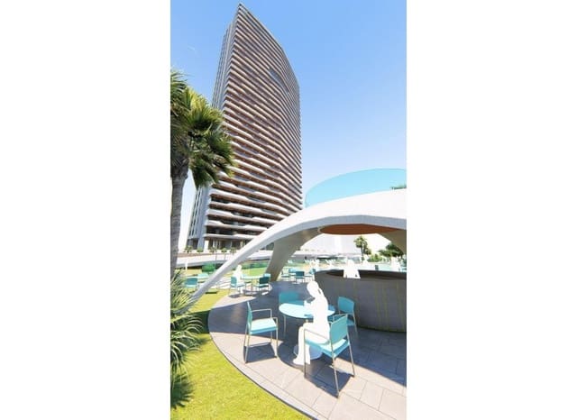 2 Zimmer Apartment zu verkaufen in Benidorm mit Pool - 690.000 € (Ref: 1994673)