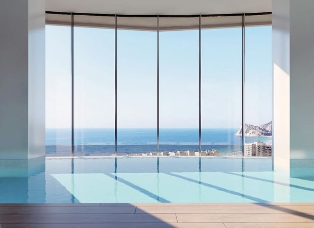 2 Zimmer Apartment zu verkaufen in Benidorm mit Pool - 690.000 € (Ref: 1994673)