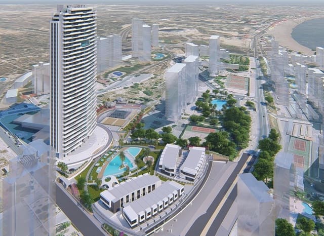 2 Zimmer Apartment zu verkaufen in Benidorm mit Pool - 690.000 € (Ref: 1994673)