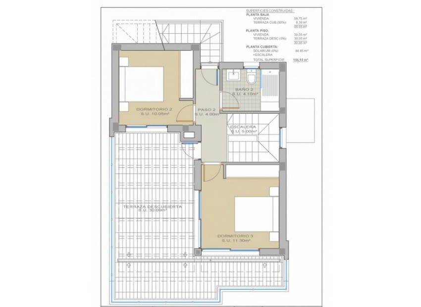 Chalet de 3 habitaciones en Los Montesinos en venta con piscina - 406.600 € (Ref: 2013595)