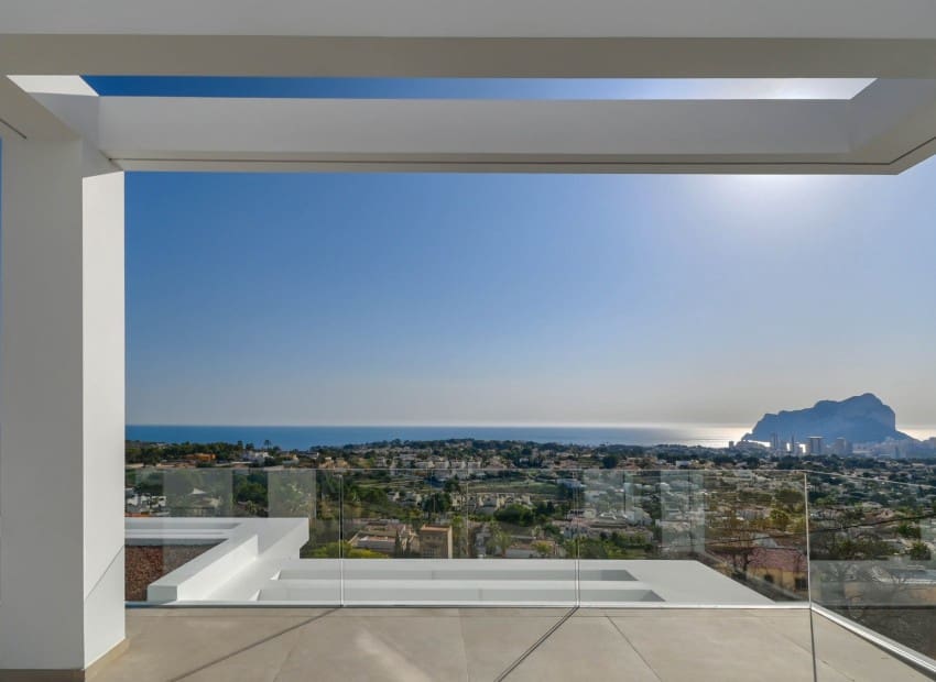 Chalet de 3 habitaciones en Calpe / Calp en venta con piscina - 1.985.000 € (Ref: 6307543)