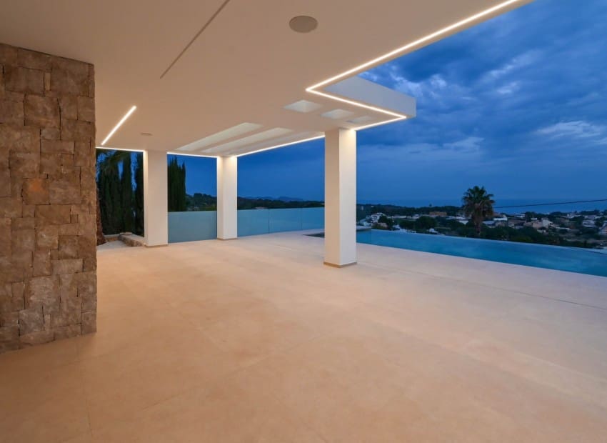 Chalet de 3 habitaciones en Calpe / Calp en venta con piscina - 1.985.000 € (Ref: 6307543)