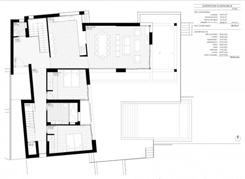 3 camera da letto Appartamento in vendita in Moraira con piscina - 2.250.000 € (Rif: 6418556)