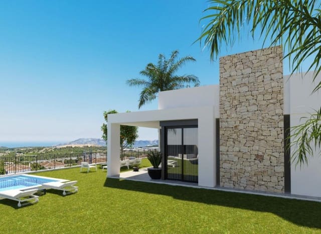 Chalet de 2 habitaciones en Polop en venta con piscina - 390.000 € (Ref: 6423432)