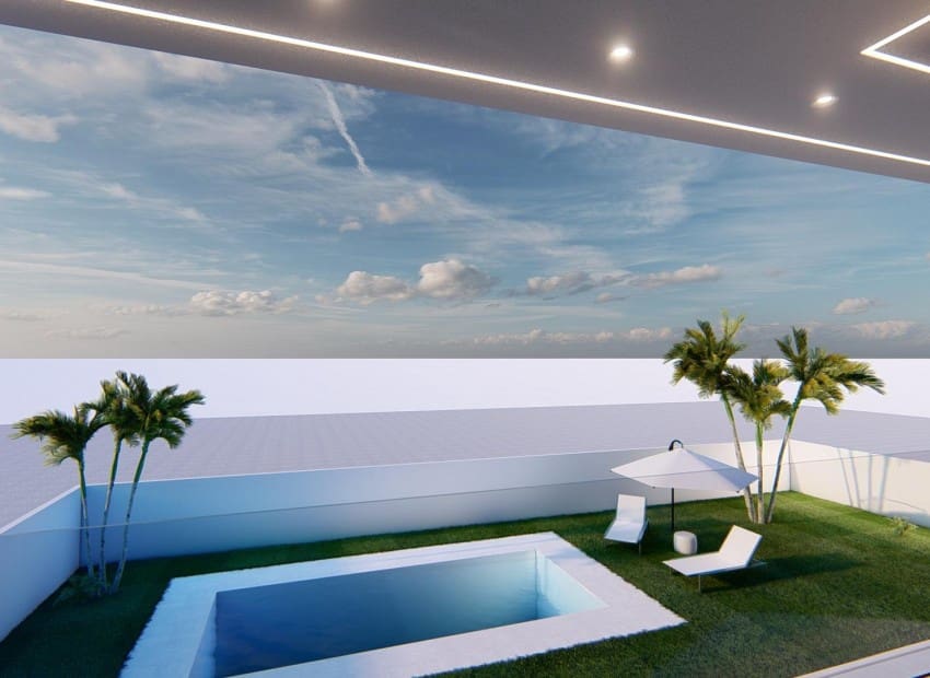 3 soveværelse Villa til salg i Los Nietos med swimmingpool - € 599.000 (Ref: 6466833)